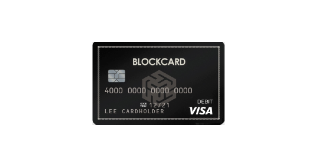 BlockCard Prepaid Visa® Card - Earn Up to 6.38% APY in Crypto!