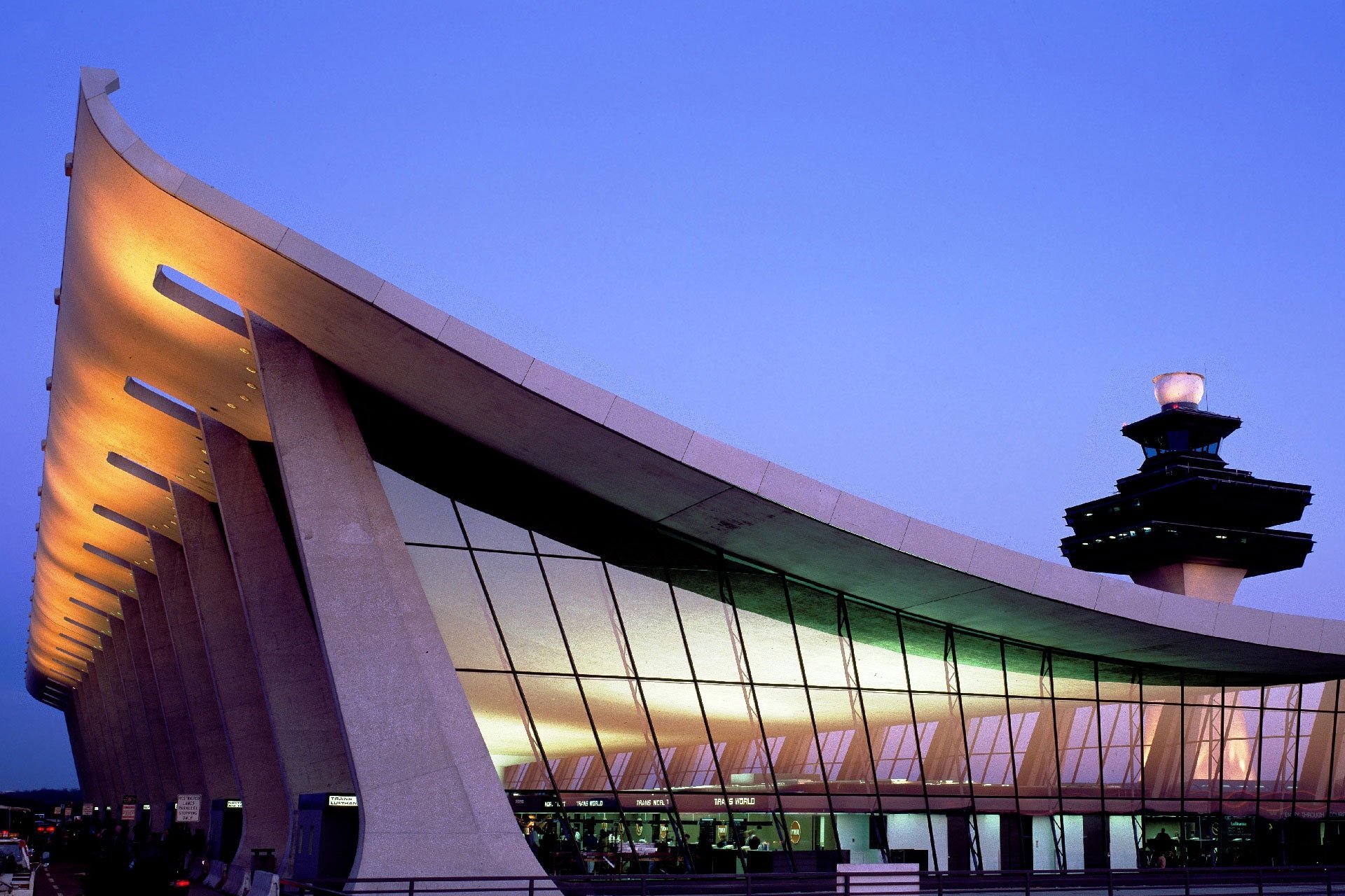 Image of an Airport Lounge Building