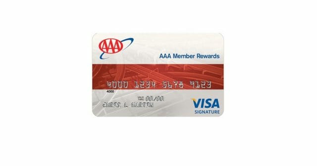 aaa member rewards card