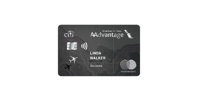 citi aadvantage executive world mastercard