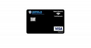 bank of america cash rewards card for amsa