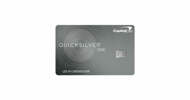 capital one quicksilverone