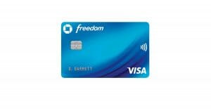 chase freedom credit card