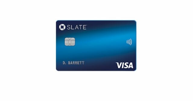 chase slate credit card