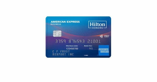 hilton honors american express business card