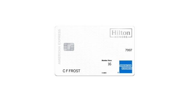 hilton honors card