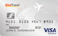 OneTravel Visa® Credit Card: Swipe and Earn Every Time You Travel! Review:  Swipe and Earn Every Time You Travel!