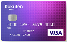 Rakuten Cash Back Visa® Platinum Credit Card