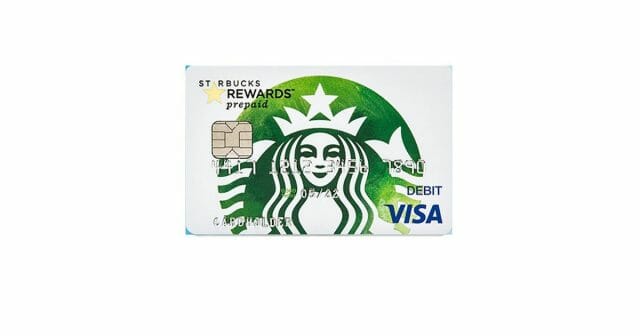 starbucks rewards prepaid visa