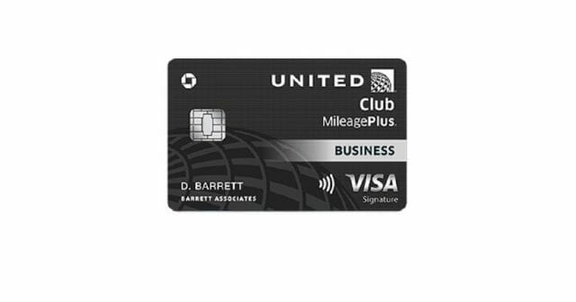 united club business card