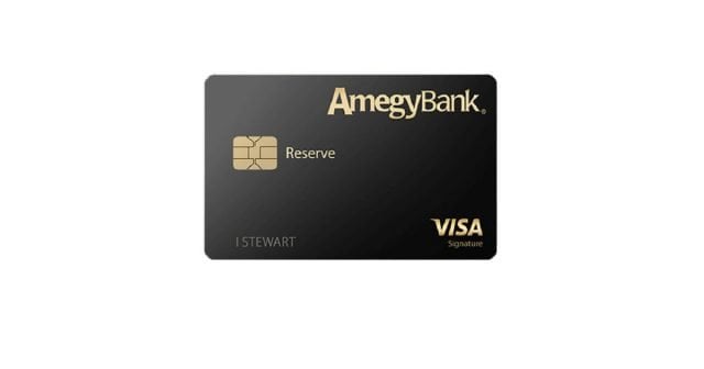amegy bank reserve visa credit card