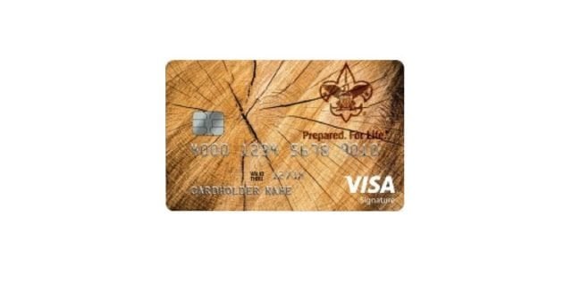 boy scouts of america visa