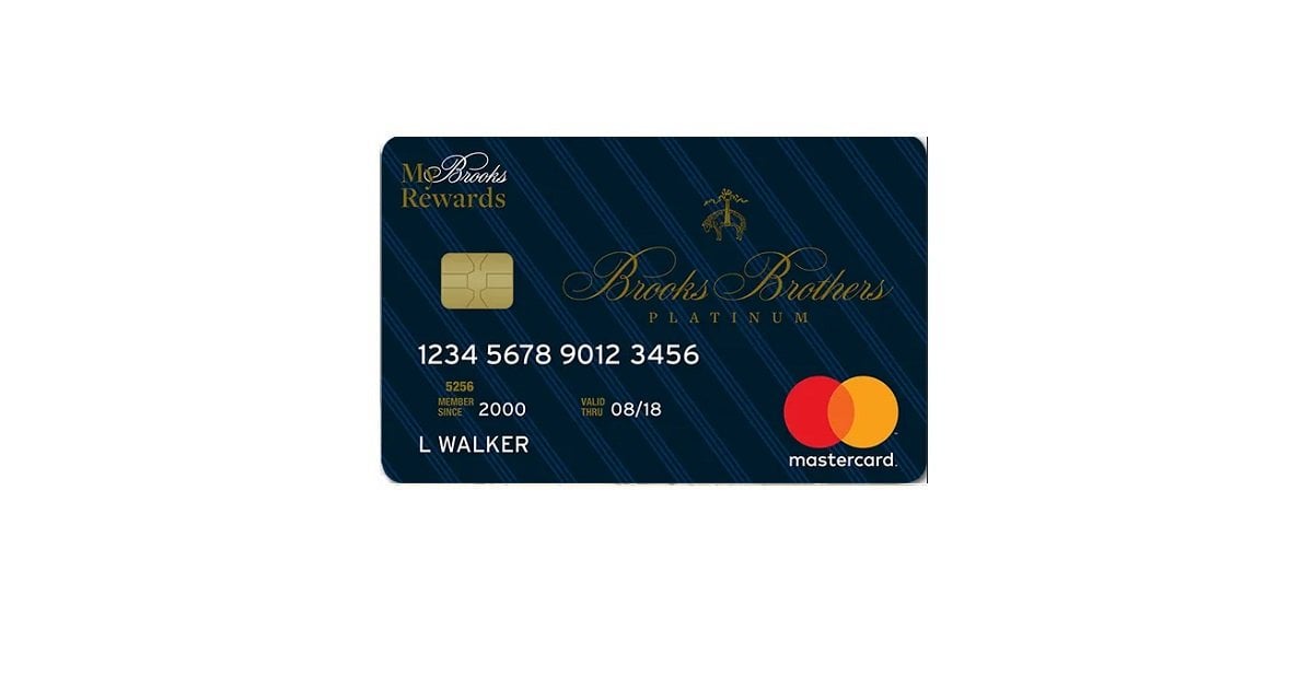 brooks brothers credit card sign in