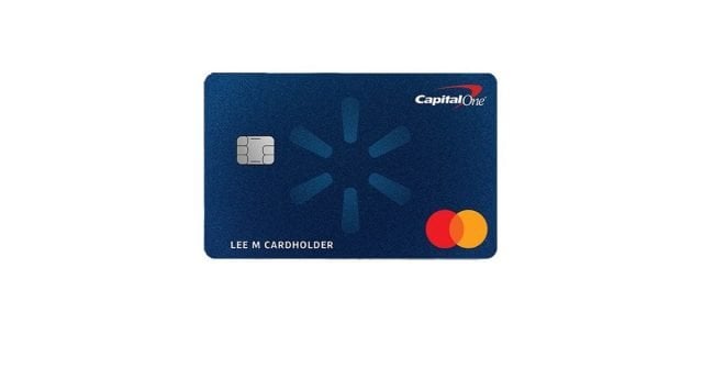 capital one walmart rewards card