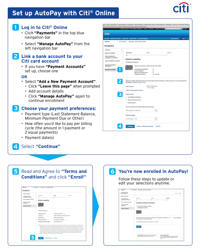 How to Use Autopay with Credit Cards