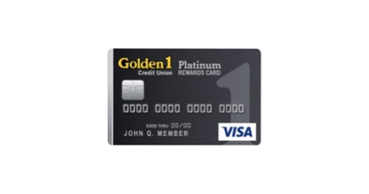 Golden 1 Platinum Rewards Visa® Card