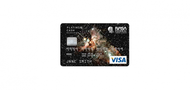 nasa platinum visa cash rewards credit card