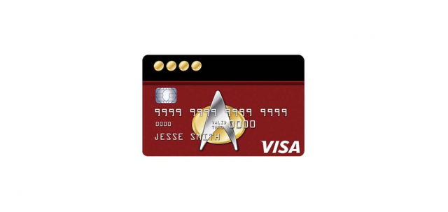 NASA FCU Visa Star Trek™ Credit Card