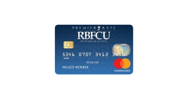 RBFCU Premier Rate Platinum Mastercard