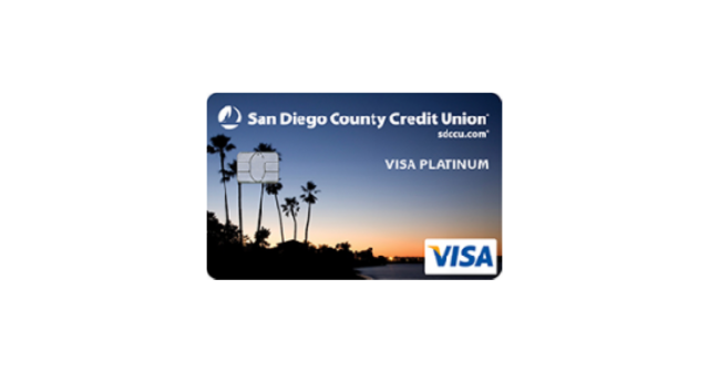 SDCCU Visa Platinum with Fly Miles Plus