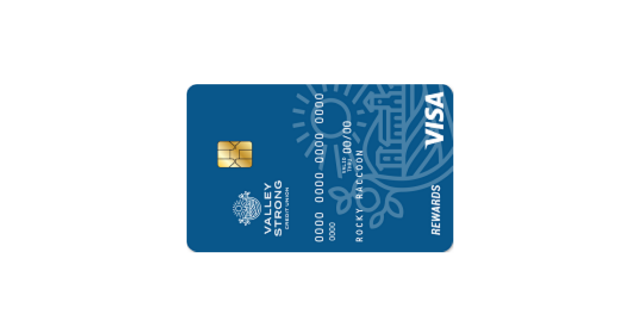 Valley Strong Visa Rewards Card