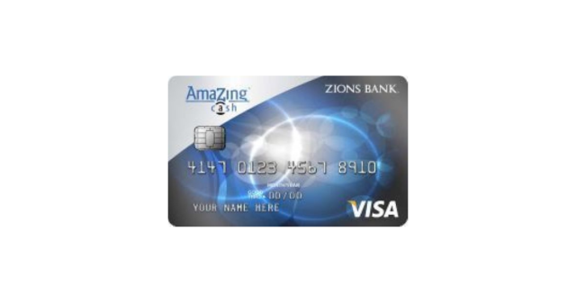 Zions Bank AmaZing Cash Credit Card