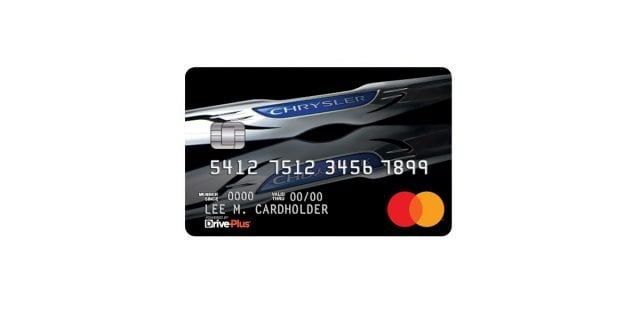 chrysler driveplus mastercard