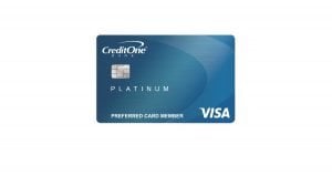 credit one platinum visa for rebuilding credit