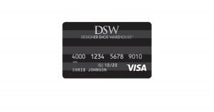 dsw visa credit card