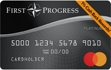first progress platinum select mastercard secured card