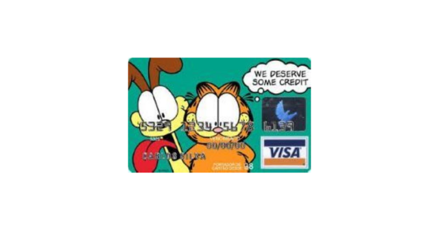 Garfield Visa® with Rewards