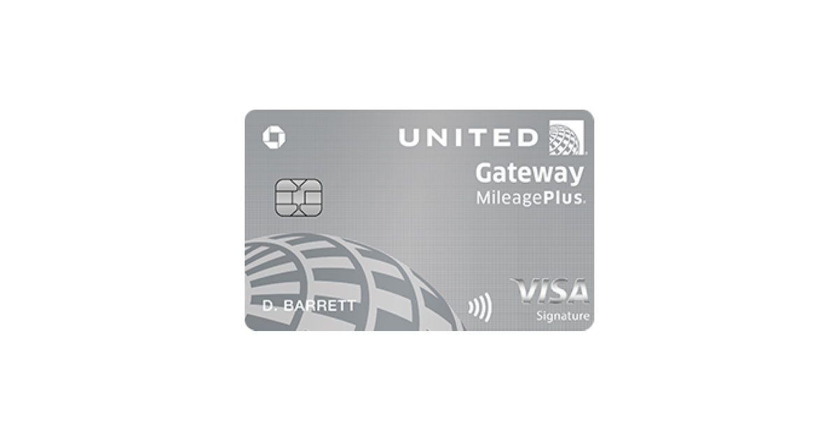 United Gateway Visa Signature MileagePlus Credit Card review