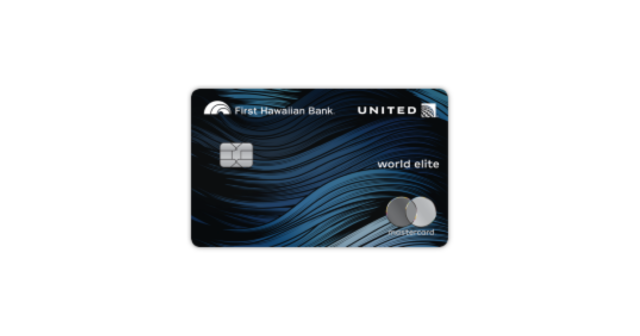 first hawaiian bank united mileageplus world elite mastercard