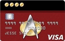 NASA FCU Visa Star Trek™ Credit Card