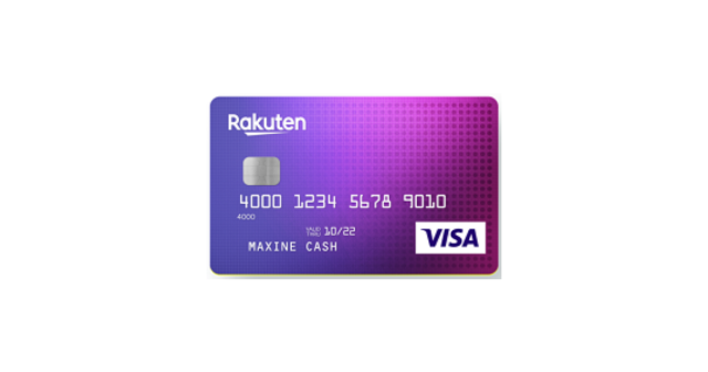 Rakuten Cash Back Visa® Platinum Credit Card