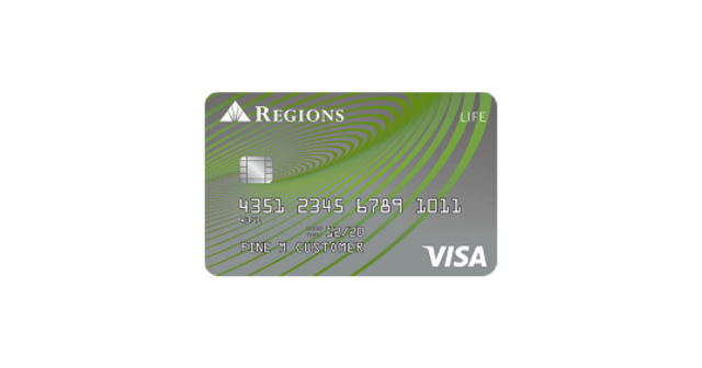 Regions Life Visa® Credit Card