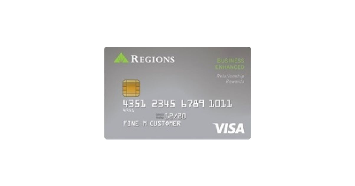 Regions Visa® Business Enhanced Credit Card - BestCards.com