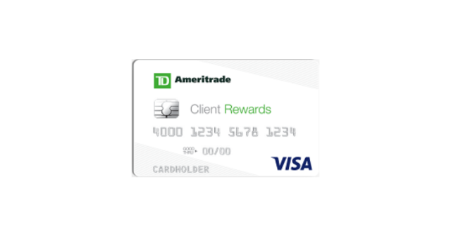 TD Ameritrade Client Rewards Card