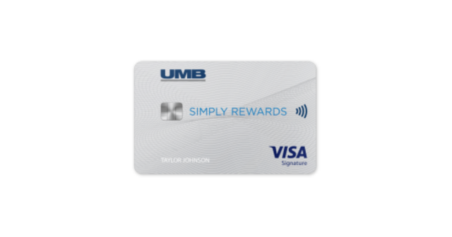 UMB Simply Rewards Visa® Credit Card
