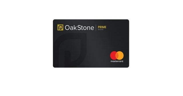 oakstone gold secured mastercard