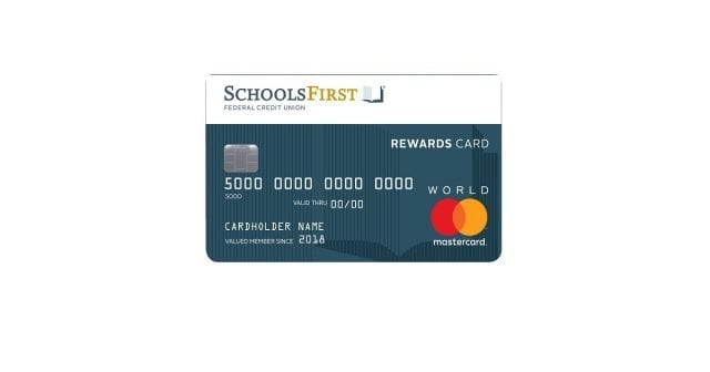 schools first rewards mastercard