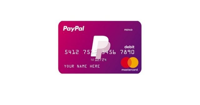 paypal prepaid mastercard