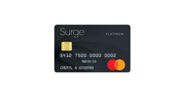 surge secured credit card