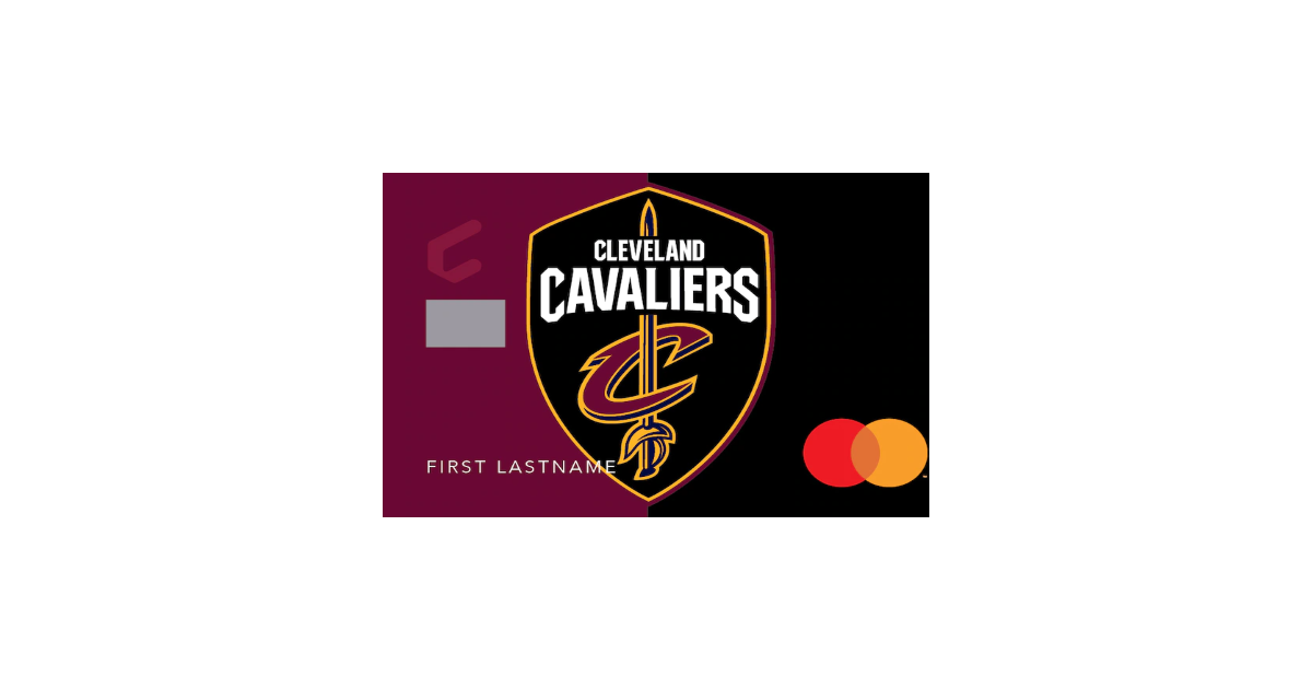 NBA Cleveland Cavaliers Business Card Holder - Black * NEW