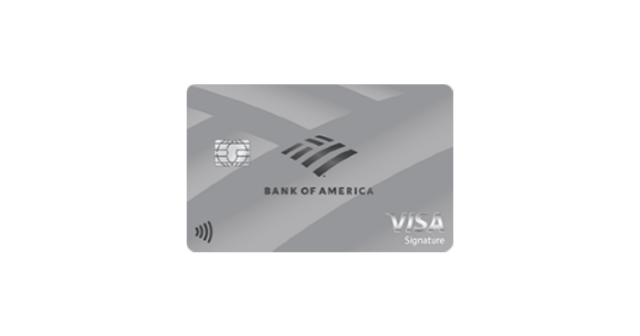 Bank of America® Unlimited Cash Rewards credit card visa signature