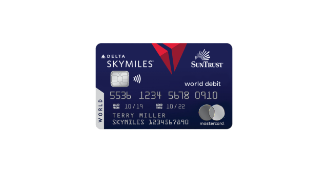 suntrust Delta SkyMiles® Debit Card
