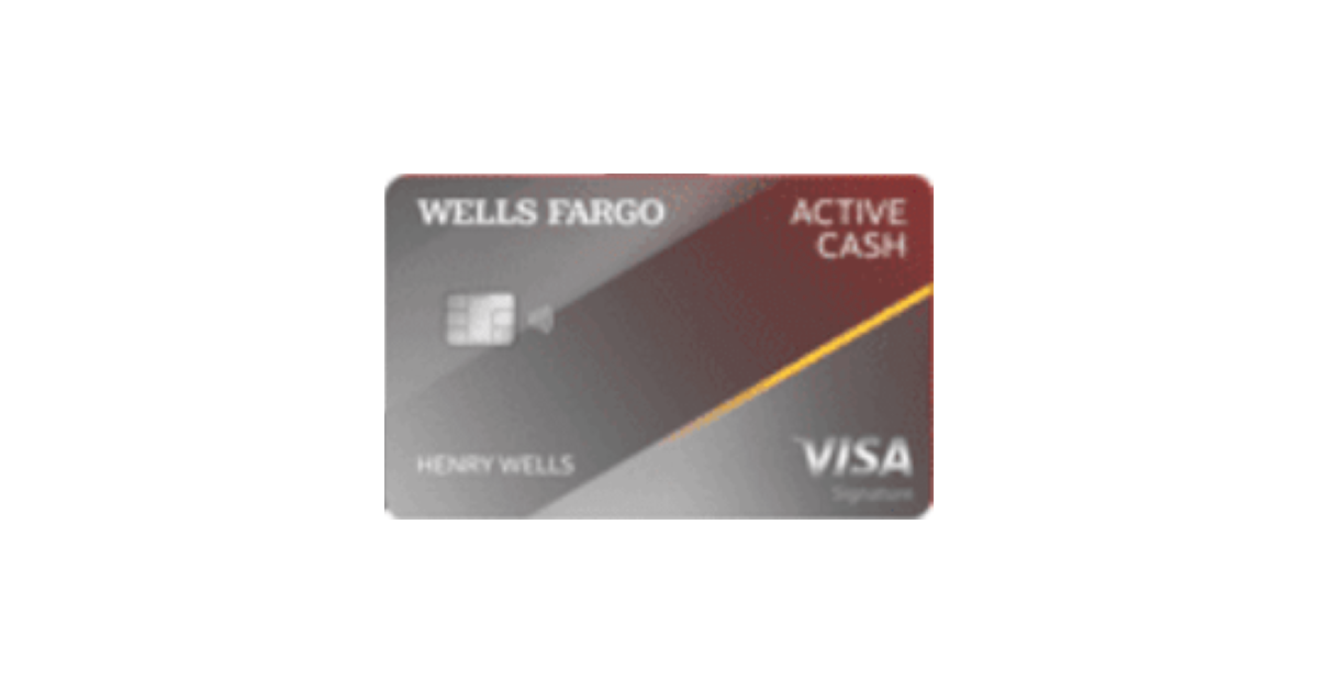 Wells Fargo Active Cash Card Unlimited 2 Back