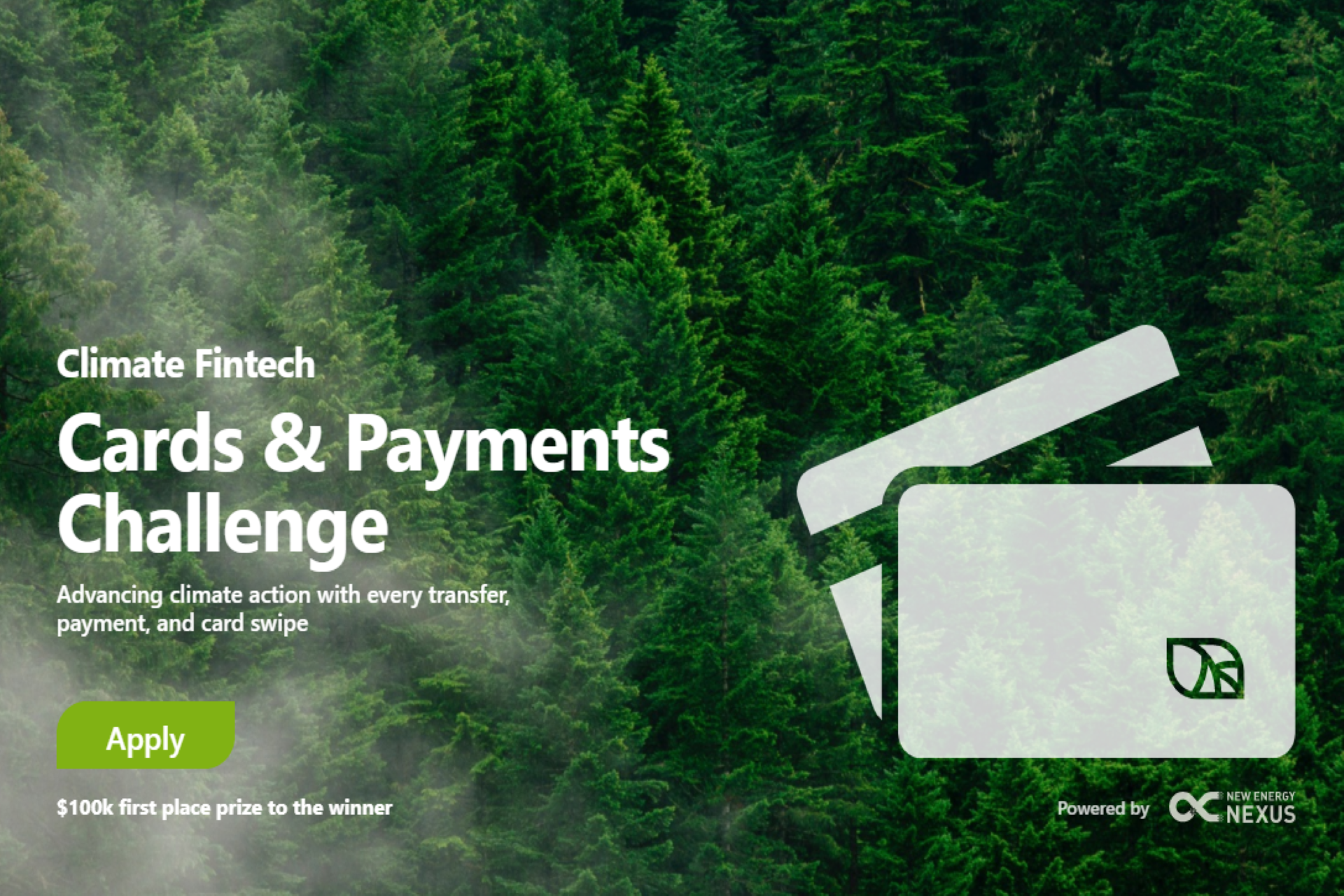 new energy nexus barclays mastercard launch fintech Cards & Payments Challenge (C&P Challenge)