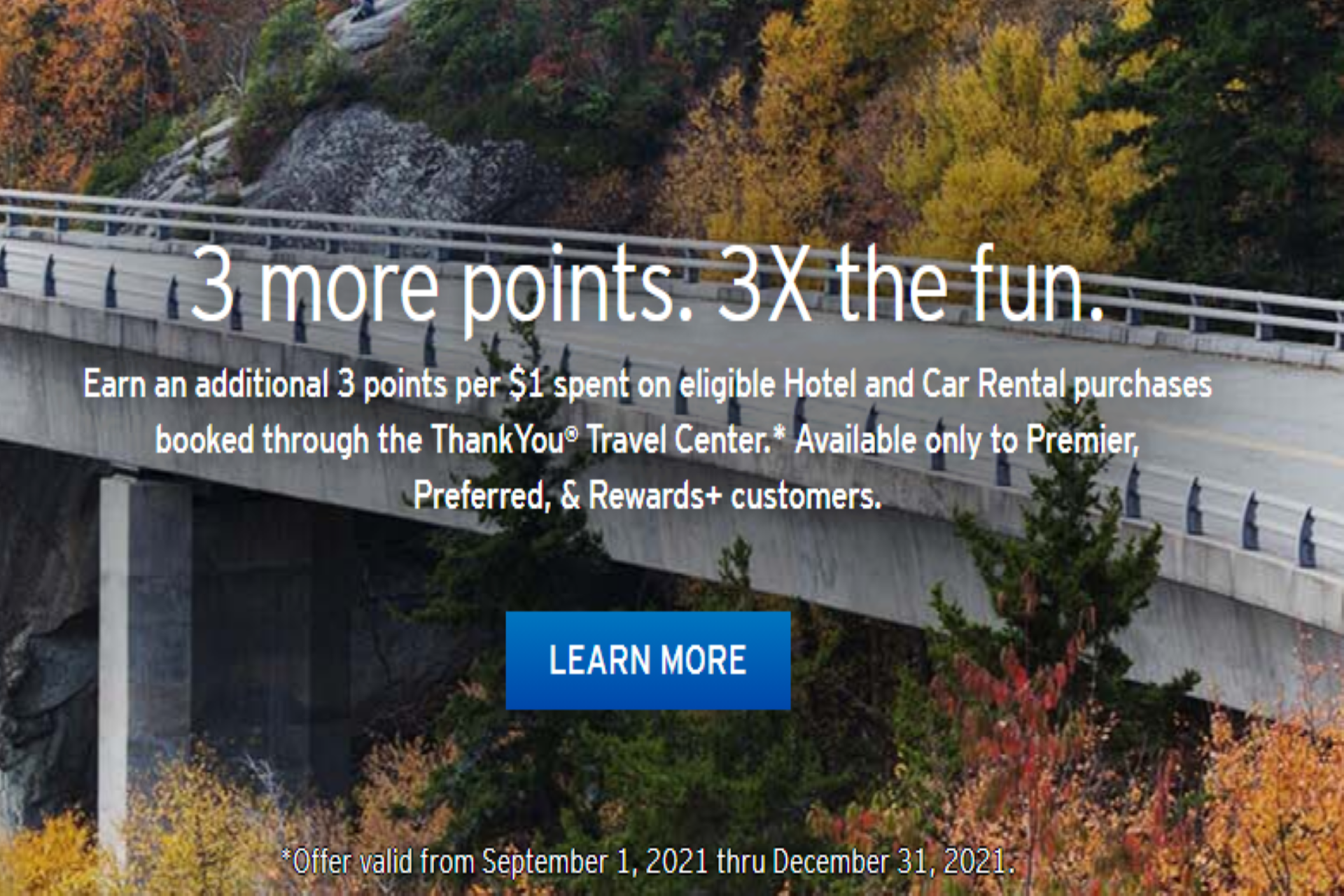 citi thankyou rewards 3X points travel