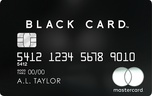 mastercard black card homepage new